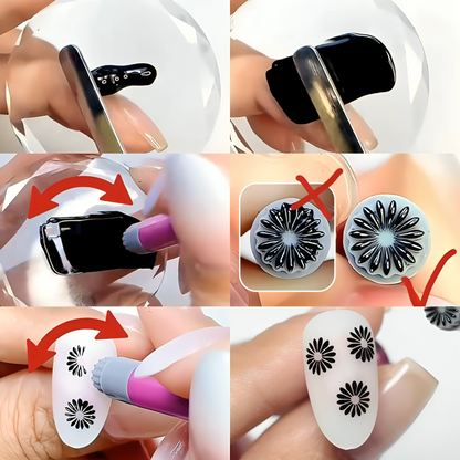 5+5 FREE | Nail Stamping Pens Set