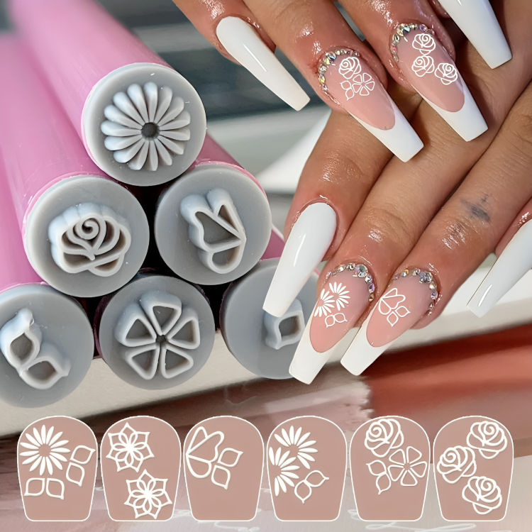 5+5 FREE | Nail Stamping Pens Set