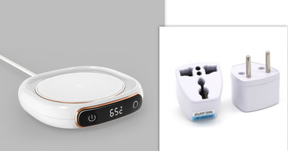 Smart Temperature-Controlled Coffee Warmer for Desk Use