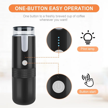 Portable Coffee Maker – 2-in-1 Brewing System