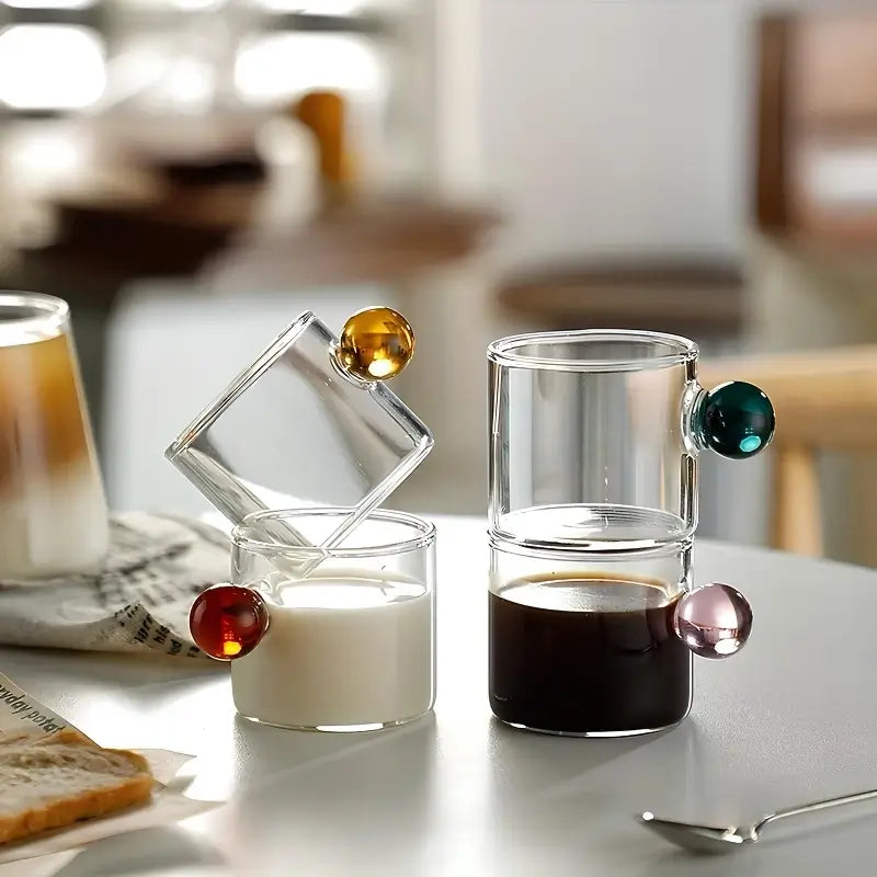 Handcrafted Mug Set in Colorful Espresso Design