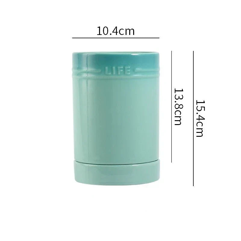 Colorful Ceramic Kitchen Utensil Holder and Organizer