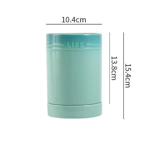 Colorful Ceramic Kitchen Utensil Holder and Organizer