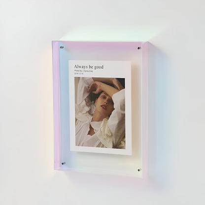 Clear Acrylic Photo Frame – Contemporary Minimalist Showcase