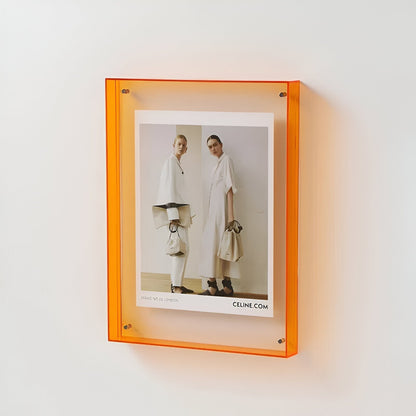 Clear Acrylic Photo Frame – Contemporary Minimalist Showcase