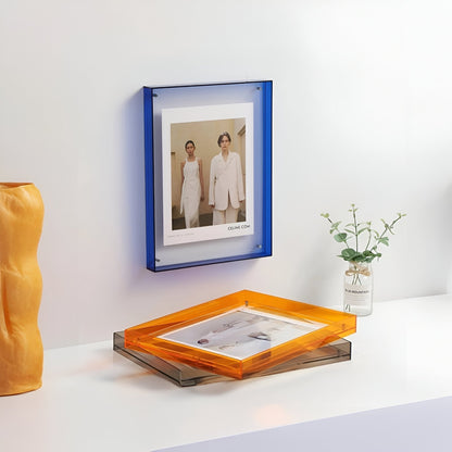 Clear Acrylic Photo Frame – Contemporary Minimalist Showcase