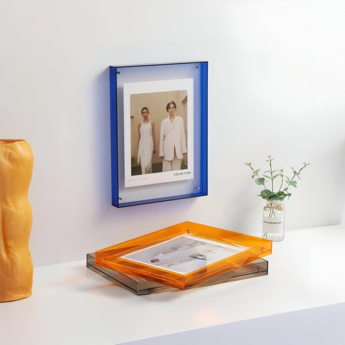 Clear Acrylic Photo Frame – Contemporary Minimalist Showcase