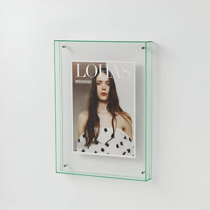 Clear Acrylic Photo Frame – Contemporary Minimalist Showcase