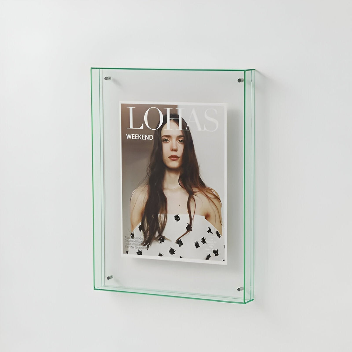 Contemporary Clear Photo Frame for Stylish Displays
