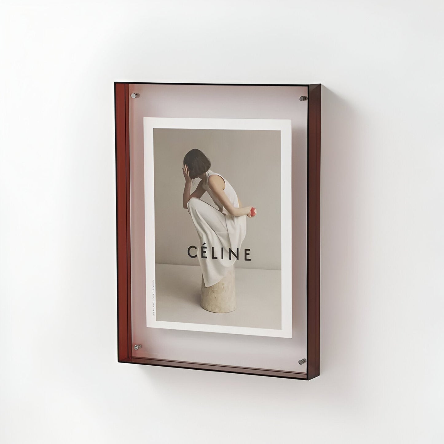 Clear Acrylic Photo Frame – Contemporary Minimalist Showcase