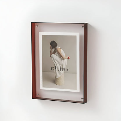 Clear Acrylic Photo Frame – Contemporary Minimalist Showcase