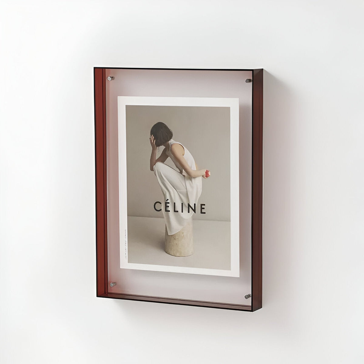 Contemporary Clear Photo Frame for Stylish Displays