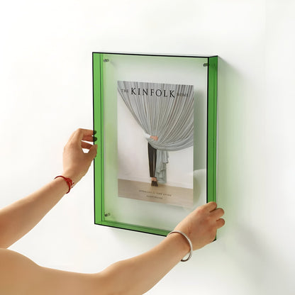 Clear Acrylic Photo Frame – Contemporary Minimalist Showcase