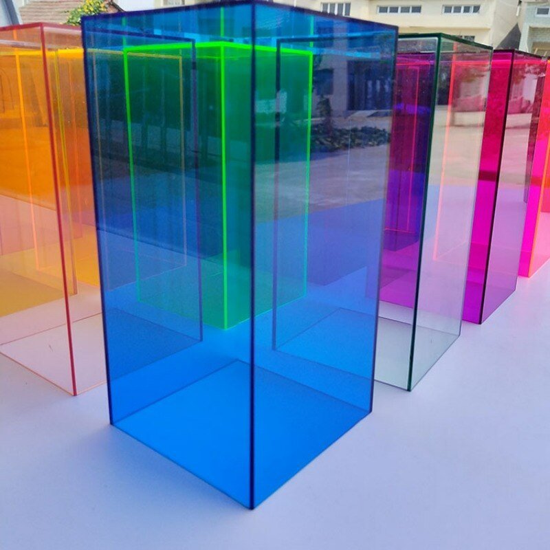 Colorful Acrylic Display Case – Showcase for Collectibles and Accessories