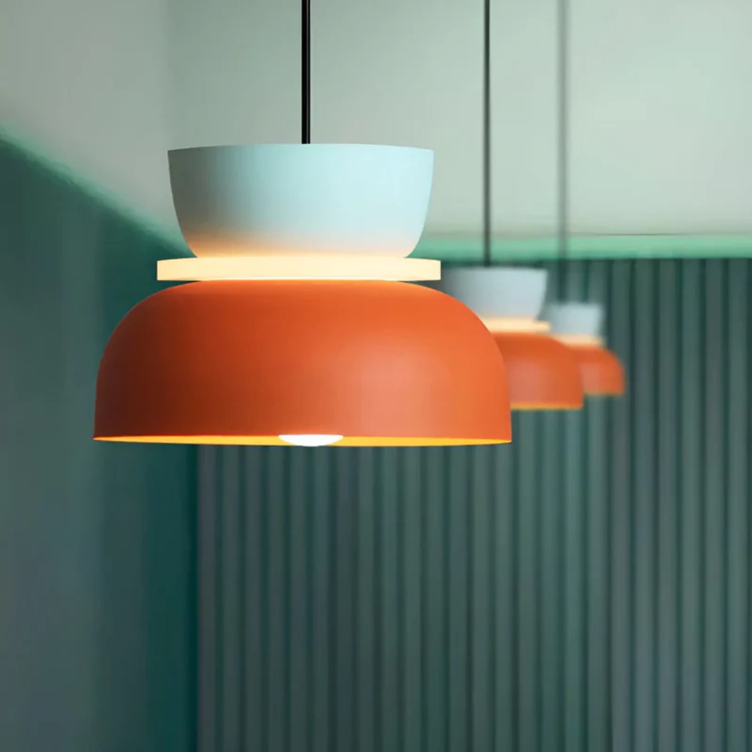 Colorful Trendy Macaron LED Pendant Light - Vivid Glow