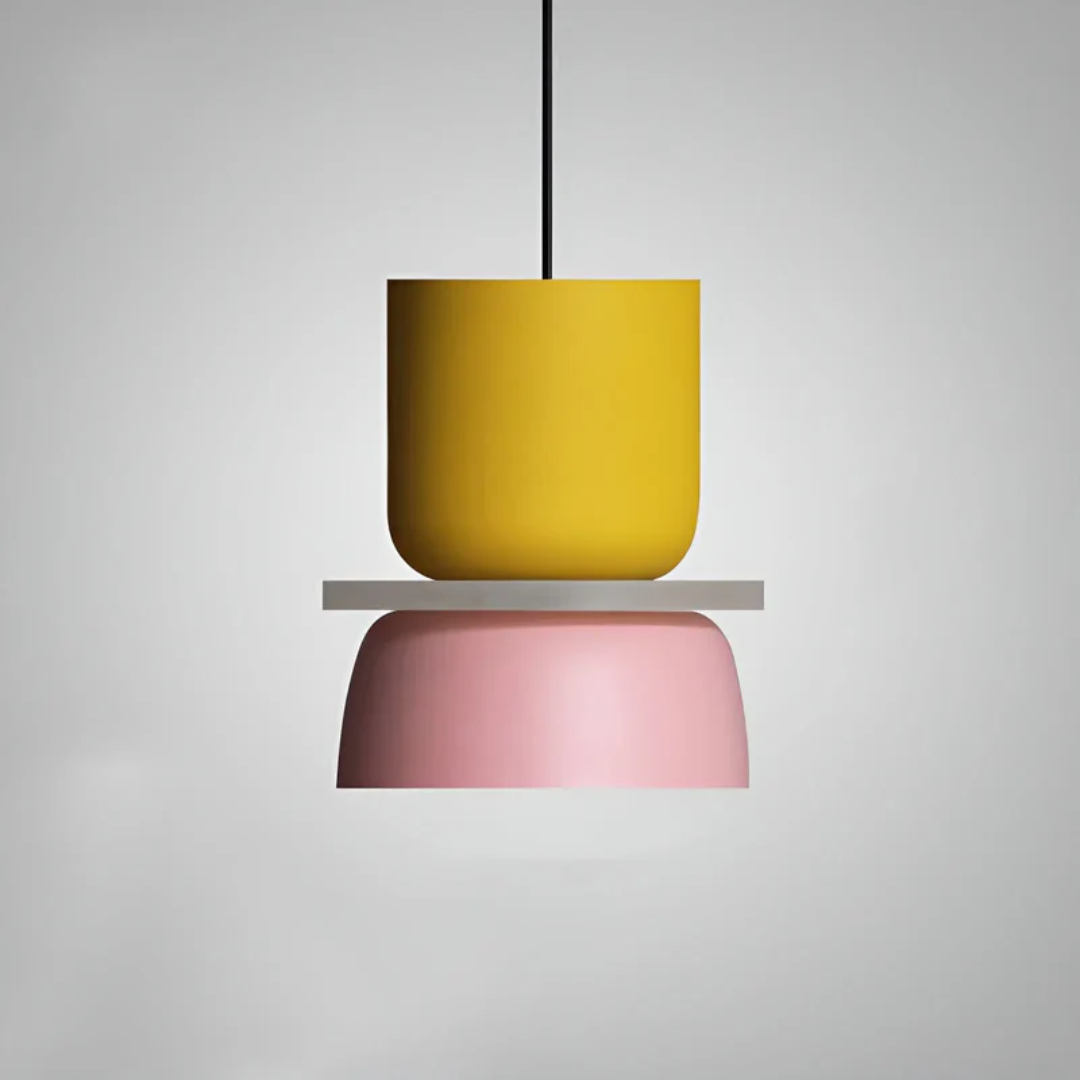 Colorful Trendy Macaron LED Pendant Light - Vivid Glow