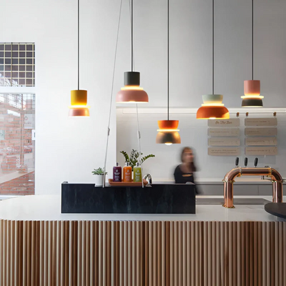 Colorful Trendy Macaron LED Pendant Light - Vivid Glow