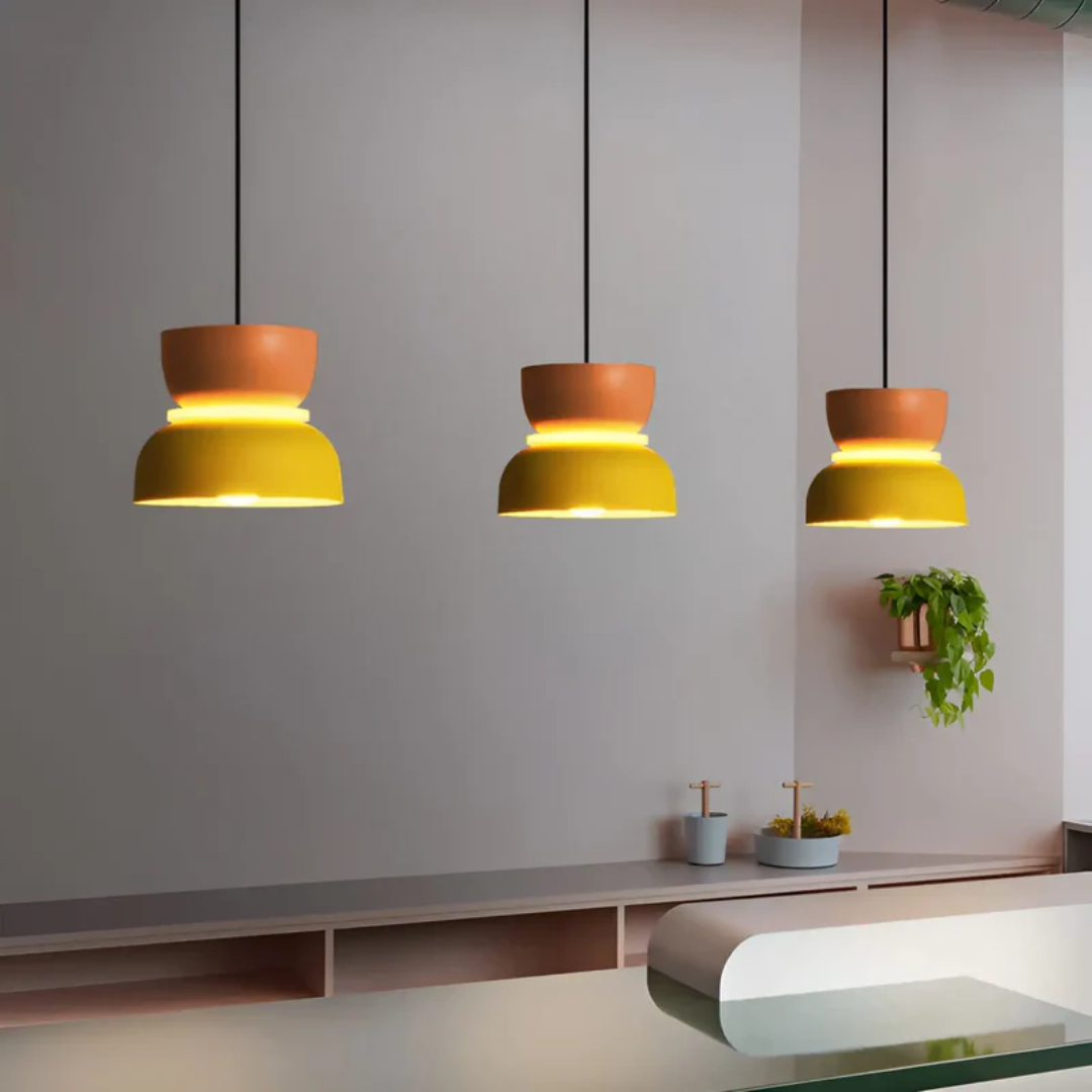 Colorful Trendy Macaron LED Pendant Light - Vivid Glow