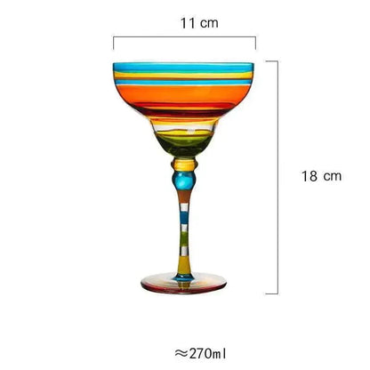 Vibrant Margarita Glass for Colorful Cocktails