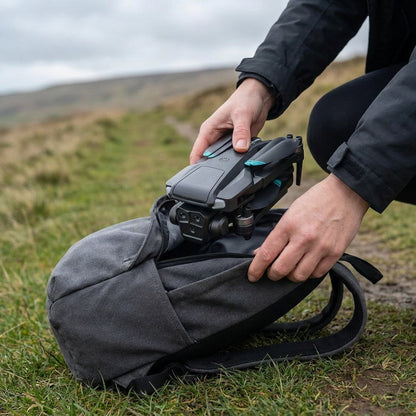 Portable Aerial Photography Drone with Versatile Triple Lens