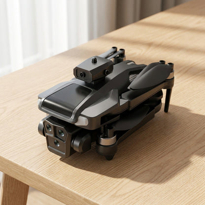Portable Aerial Photography Drone with Versatile Triple Lens