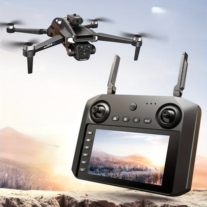 Portable Aerial Photography Drone with Versatile Triple Lens