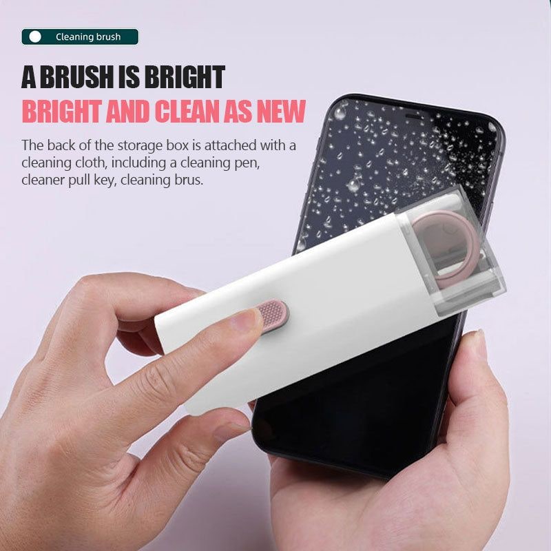 Ultimate Electronics Cleaning Kit with Versatile Brush and Cloth