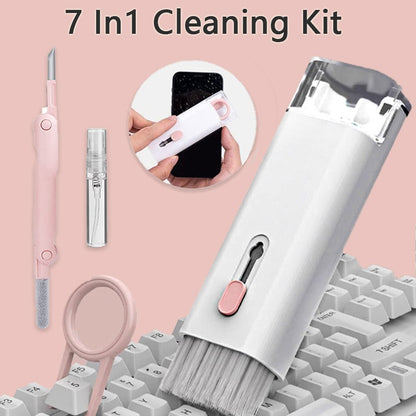 Ultimate Electronics Cleaning Kit with Versatile Brush and Cloth