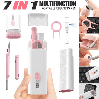 Ultimate Electronics Cleaning Kit with Versatile Brush and Cloth