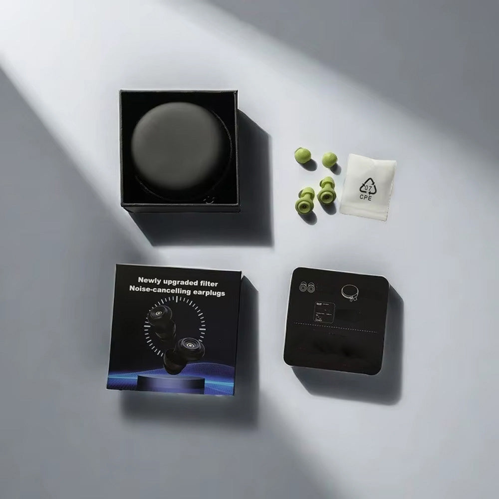 High-Fidelity Concert Earplugs with 50dB Noise Reduction