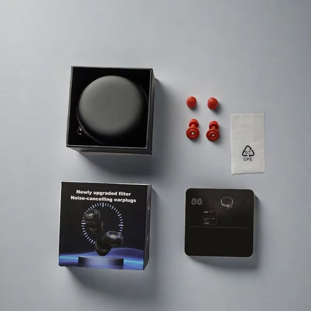 High-Fidelity Concert Earplugs with 50dB Noise Reduction