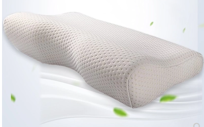 ErgoRest Memory Foam Pillow with Adjustable Support Heights