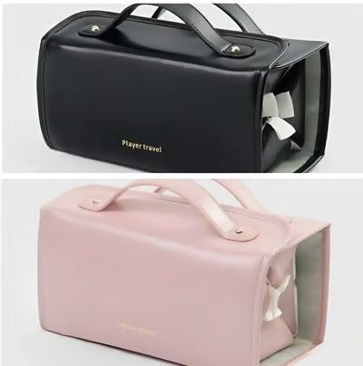 4-in-1 Waterproof Cosmetic Bag - Portable Travel Organizer