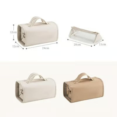 4-in-1 Waterproof Cosmetic Bag - Portable Travel Organizer