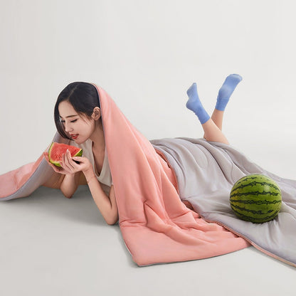 Serene Chill Blanket - Ultra-Light Reversible Summer Cover