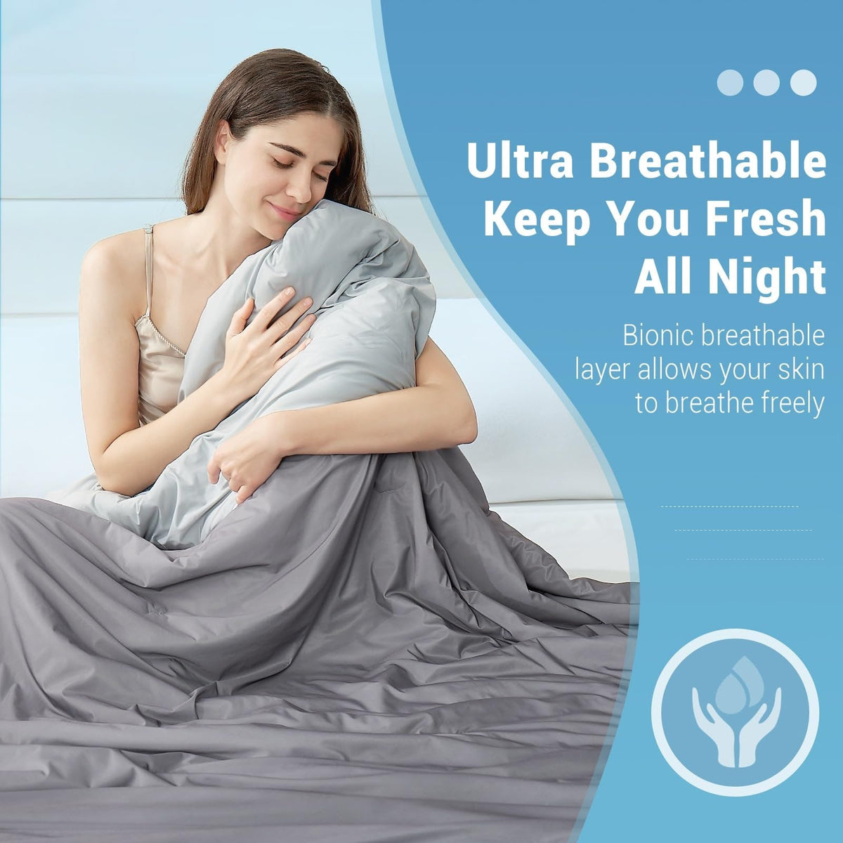 ChillRest Lightweight Cooling Blanket for Ultimate Comfort