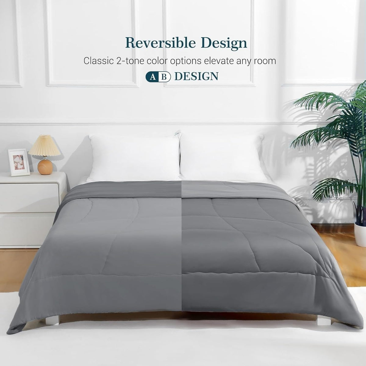 Dual-Sided Cooling Blanket – Lightweight & Breathable Comforter