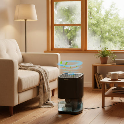 Portable Dehumidifier with Air Purification for Home Use