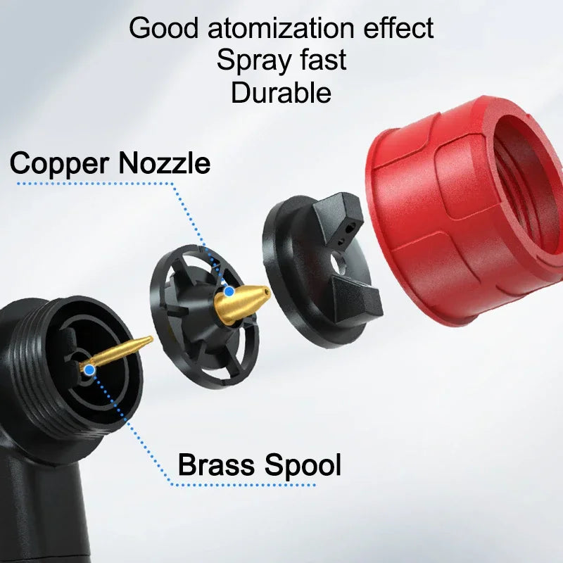 Portable Cordless Paint Sprayer with Customizable Patterns
