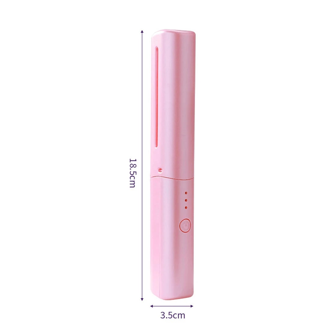 Wireless Ceramic Hair Straightening Brush for Effortless Styling