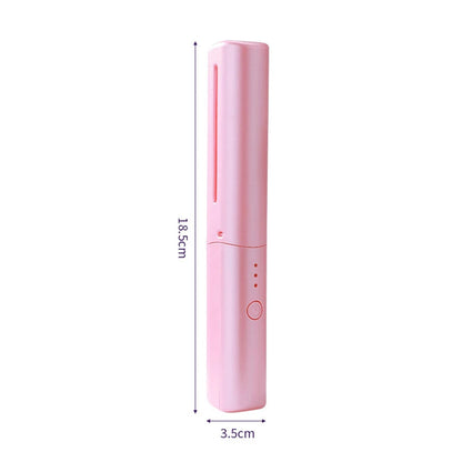 Wireless Ceramic Hair Straightening Brush for Effortless Styling