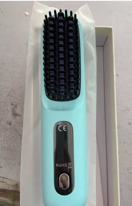 Wireless Hair Smoother Brush with Digital Heat Control