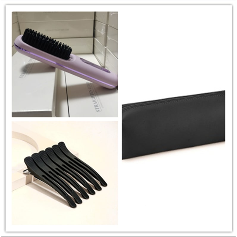 Wireless Hair Smoother Brush with Digital Heat Control