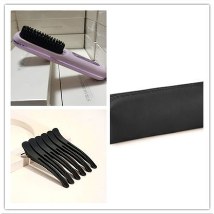 Wireless Hair Smoother Brush with Digital Heat Control