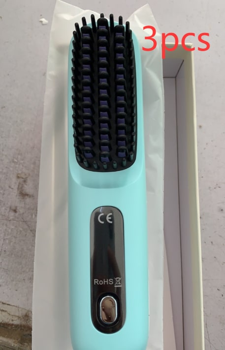 Wireless Hair Smoother Brush with Digital Heat Control