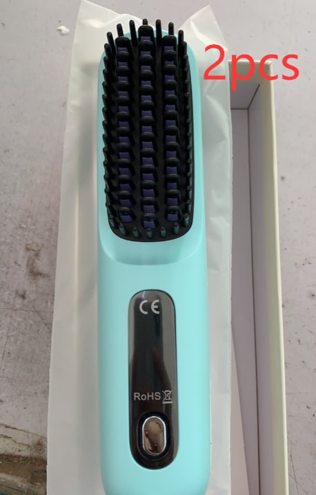 Wireless Hair Smoother Brush with Digital Heat Control