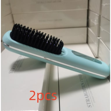 Wireless Hair Smoother Brush with Digital Heat Control