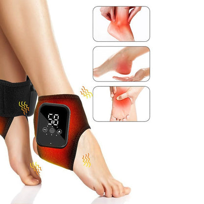 Wireless Foot and Ankle Comfort Massager with Heat Settings