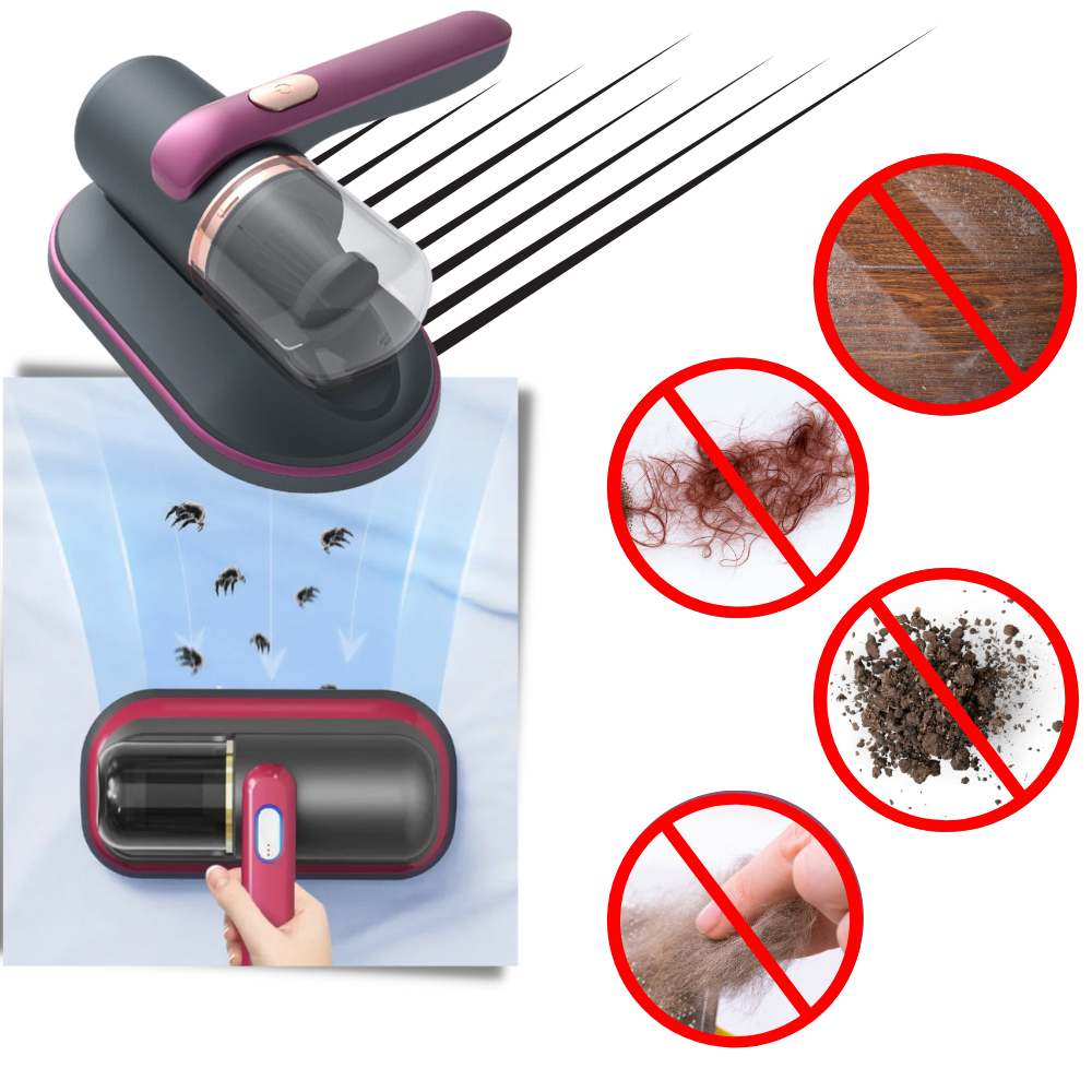 UV-C Light Cordless Vacuum for Dust Mites