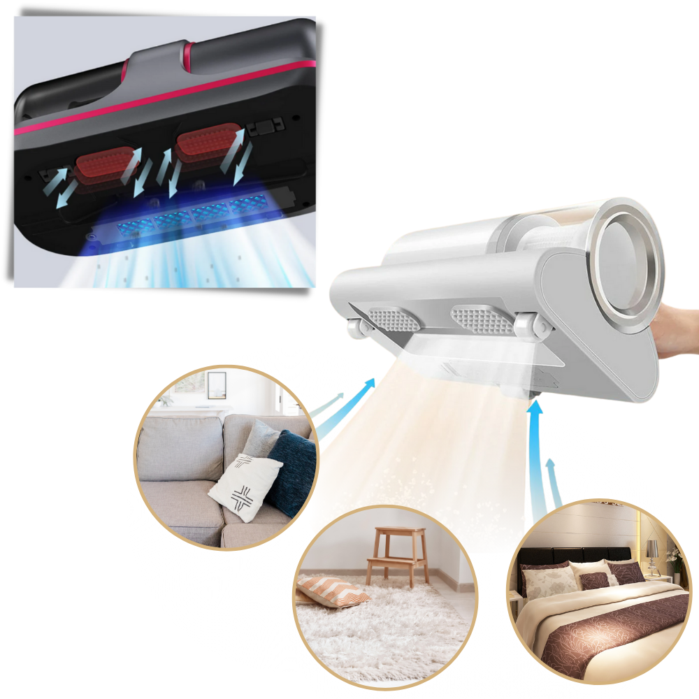 UV-C Light Cordless Vacuum for Dust Mites